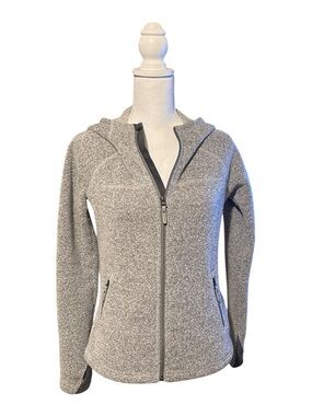 Smartwool Women's Heather Gray Full-Zip Hooded Jacket